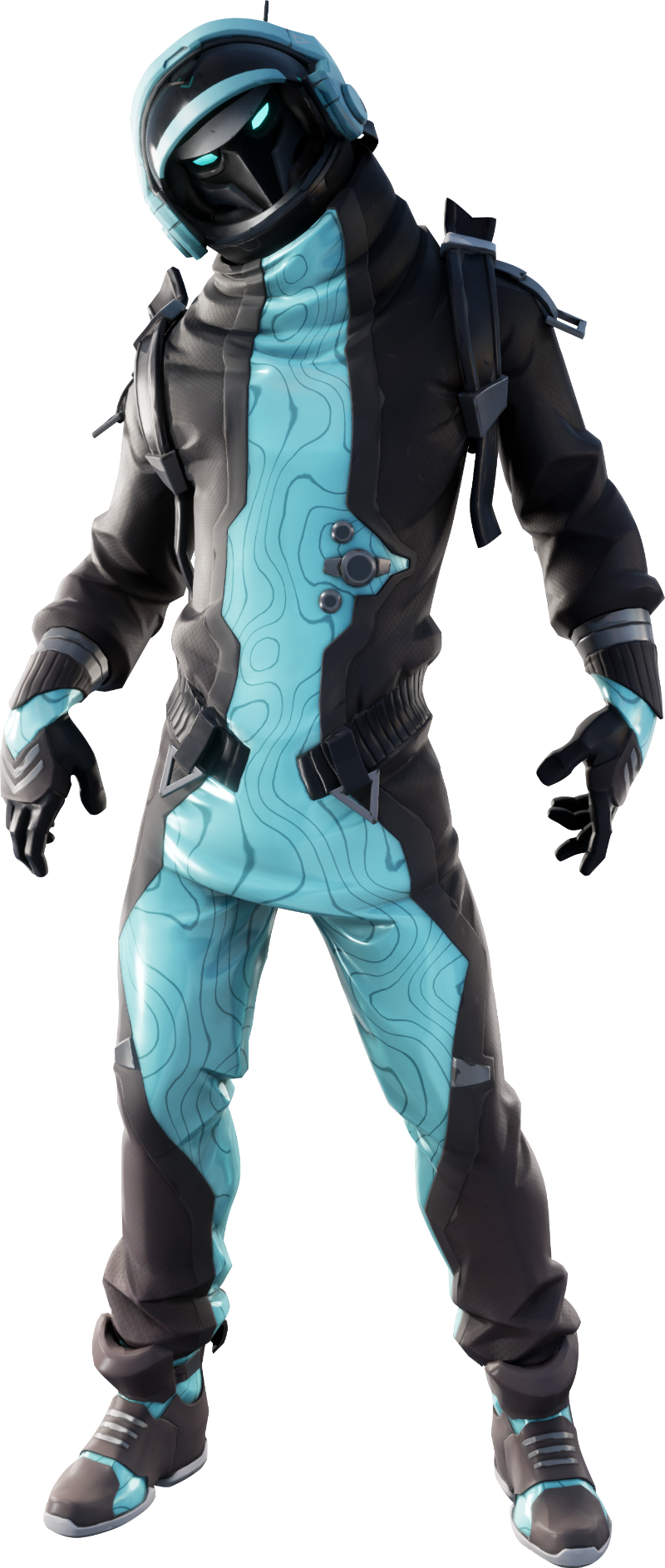 Eternal Voyager (Blue Variant).png - Fortnite Season 10 Skin